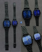 كاسيو LTP كبلز اسود - ازرق