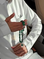 سبحه حجر كريم بالاسم حسب الطلب