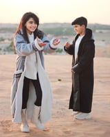 فروة شتويه بالاسم تصميم حسب الطلب