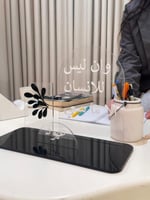 ستاند مكتبي أكريليك بالاسم