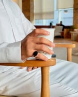 خاتم ملكي محفور فضة 925