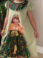 فستان شالكي رمضاني جديد وحصري