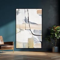 لوحة جدارية فن تجريدي مودرن