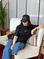 قبعة مطرزة باليوم الوطني