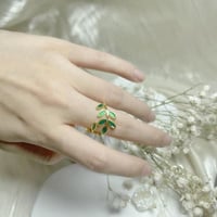 خاتم أنيق بتصميم سنبله