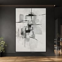 لوحة جدارية فن تجريدي مودرن