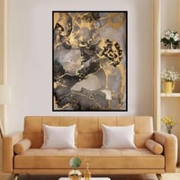 لوحة جدارية فن تجريدي مودرن