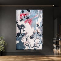 لوحة جدارية فن تجريدي مودرن