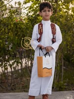 مجند اطفال ( لون بني )