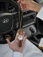 تعليقة سيارة بالصوره مع كسرة العود