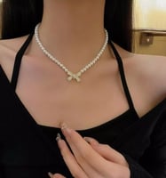 سلسال لؤلؤ عصري و بربطة فيونكة باربي جديد