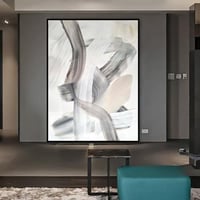 لوحة جدارية فن تجريدي مودرن 5