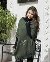 شال شتوي انيق بالاسم عدة الوان