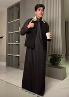 سديري رجالي سنقل فیس قلاب فرو اوف وایت