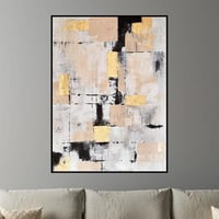 لوحة جدارية فن تجريدي مودرن