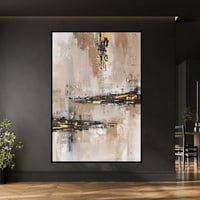 لوحة جدارية فن تجريدي مودرن