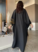 بشوت اسود سيفين ونخله