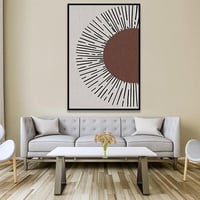 لوحة جدارية فن تجريدي مودرن