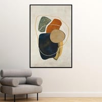 لوحة جدارية فن تجريدي مودرن