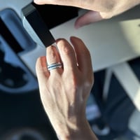 بكج خواتم تُحفر من الداخل.. كإشارة سرّية بينكم فقط...