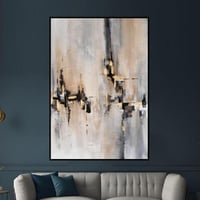 لوحة جدارية فن تجريدي مودرن