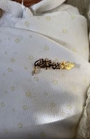 بروش بتصميم اسم مع زركون