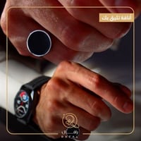 خاتم رجالي ملكي من الفضة عالية الجودة