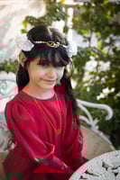 طوق ورد بناتي بالاسم