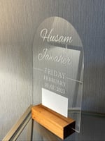 اكريلك A4 مقوس