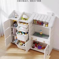 جديد مطبخ ومنظم٢ في ١ تخزين العاب للاطفال