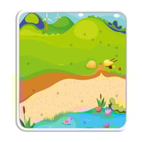 لعبة تركيب حديقة الحيوانات التعليمية