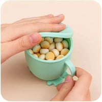 وعاء من السيلكون بغطاء حامي لحفظ الاكل ( للوجبات ا...