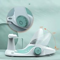 كرسي بانيو استحمام بمقود لاصق قابل للطي