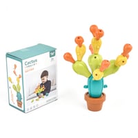 لعبة تركيب الصبار 18 قطعة لتعليم التوازن الحسي