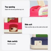 جديد لعبة صيد الدمى مع دمى وكرات مفاجات بحجمين الت...