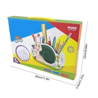 صنع وتلوين مقلمة من الورق المقوى