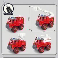 لعبة تركيب سيارات الاطفاء الذكية