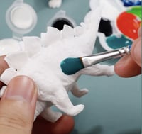 لعبة تكسير البيضة للبحث عن الدينصورات ثم تلوينها ٦...