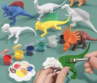 لعبة تكسير البيضة للبحث عن الدينصورات ثم تلوينها ٦...