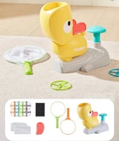 لعبة تحدي صيد الحلقات الطائرة