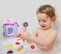 لعبة صناعة ايسكريم برغوة الصابون للغسيل واللعب الم...