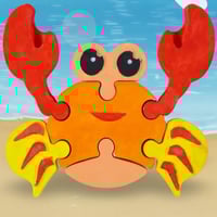 صناعة اشكال بازل من الجبس وتلوينها باضافة ماء للال...