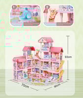 لعبة قصر الأحلام للأميرات ( عدة مقاسات)