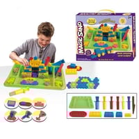 رمل سحري لصناعة المكعبات ملون 750 جرام