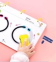 الواح تدريب للاطفال وتمارين متنوعة قابل للمسح