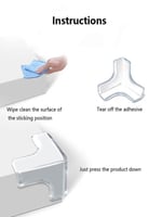 16 قطعة غطاء زوايا مضاد للتصادم لحماية الطفل