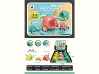 لعبة سيارات الحوت التفاعلية المنطلقه بين الأم والط...