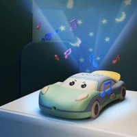 جوال تعليمي مع اضاءة على شكل سيارة