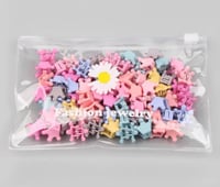 مجموعة شباصات للشعر بحجم صغير