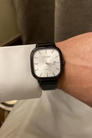 ساعة كاسيو LTP اسود مينا اسود